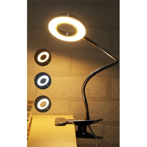 9 Mod Led Çok Fonksiyonlu Akrobat Masa Lambası Şiddeti Ayarlanabilir 3 Farklı Işık Rengi Usb Girişli